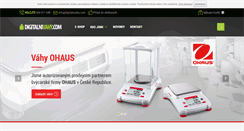 Desktop Screenshot of digitalnivahy.com